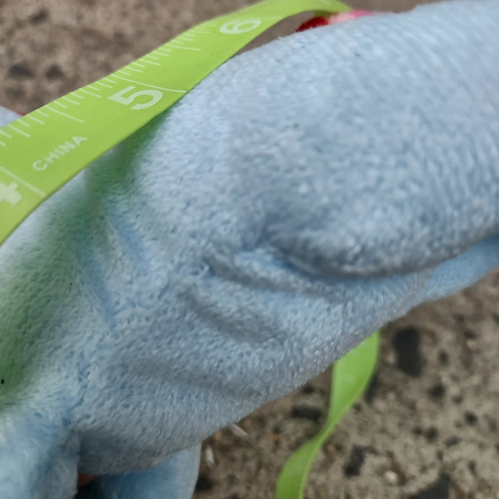 ✓Baby Pony unicorn Horse plush Greenbriar Baby blue with Candy Striped Mane - Picture 11 of 14